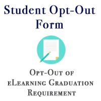 Student Opt out of Elearning form