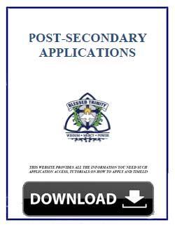 Post-Secondary Applications Pamphlet
